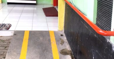 Jalan khusus untuk Dishabilitas di kecamatam Sukomoro Jalan khusus untuk Dishabilitas di kecamatam Sukomoro